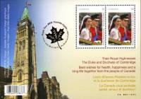 (№2011-143) Блок марок Канада 2011 год "Миниатюрный лист парламента", Гашеный